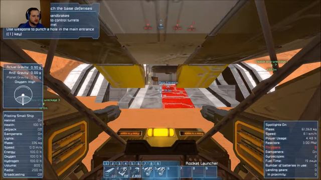 STUPID TANK!! - Space Engineer Episode 3 смотреть онлайн
