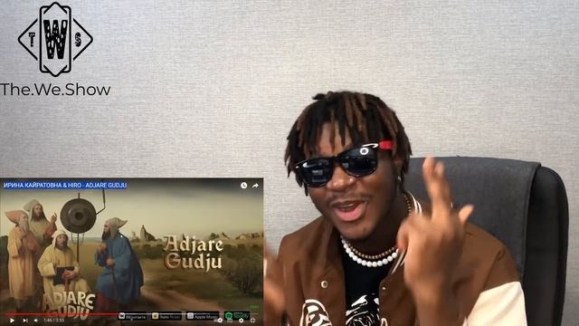 ИРИНА КАЙРАТОВНА & HIRO - ADJARE GUDJU #REACTION #theweshow #kazakhstan #reactionvideo