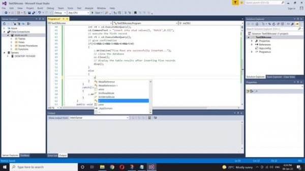 C# Database Connection | Access Database | Database Connectivity in C# Application | C# Tutorial