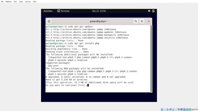 STEP BY STEP INSTALLATION OF SSH SERVER AND WEB SERVICES (APACHE,MYSQL,PHP) USING UBUNTU SERVER. смотреть онлайн