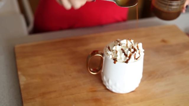 How to Make Starbucks Caramel Brulee Latte Recipe | The Edgy Veg смотреть онлайн