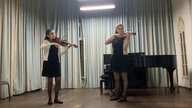 Lour Jabareen and Yasmin Said. Wieniawski, Etudes-Caprices op.18 смотреть онлайн