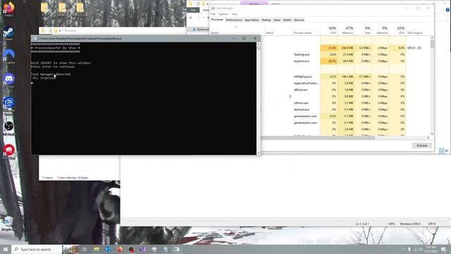 Hide Process from Task Manager [NEW VIDEO IN DESCRIPTION] смотреть онлайн