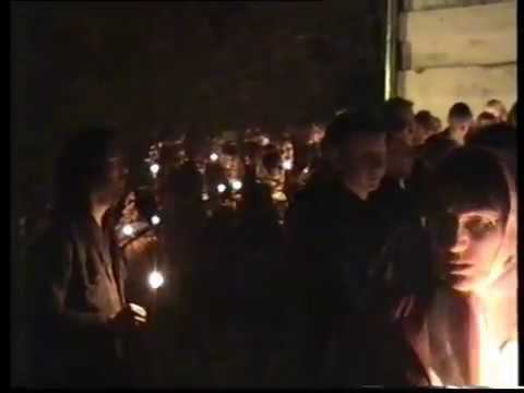 дер.Вселуки, Тверская обл. Крестный ход на ПАСХУ