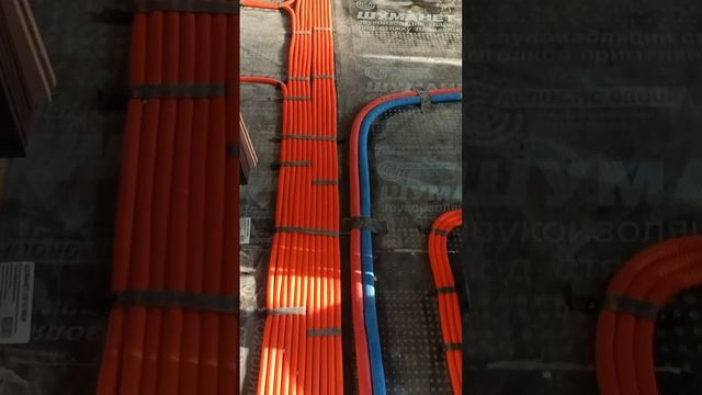 Электромонтаж умный дома. Очередной наша работа.