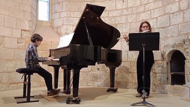le Petit Nègre de Debussy adaptation pour flûte et piano. duo mère/fils ❤️ смотреть онлайн