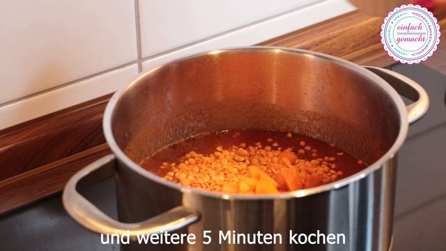 Tomatensuppe Mit Kichererbsen Und Roten Linsen - Einfach Gemachtes, Leckeres Und Veganes Rezept