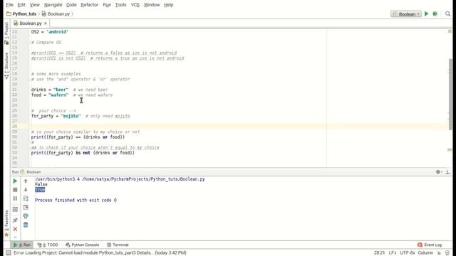Boolean in python 3 - Beginner Python Tutorial part 2 смотреть онлайн