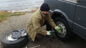 Замена колес с помощью шуруповерта