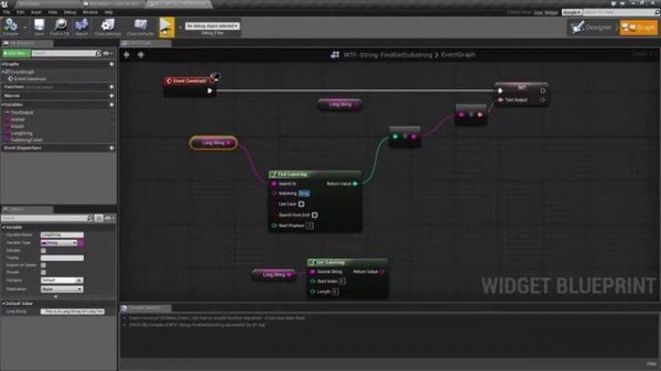 WTF Is? String: Find / Get Substring Nodes in Unreal Engine 4 ( UE4 )