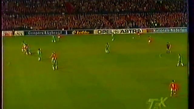 Футбол-1995. Голландия - Беларусь. Окончание матча.