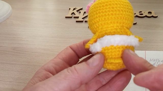 #цыплёноксбантикомкрючком Цыплёнок с бантиком крючком//МК-ДИКТАНТ//И. Кистаева. смотреть онлайн