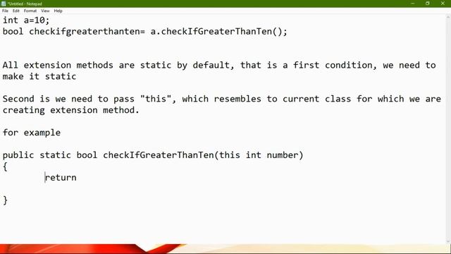 Understand Extension Methods in detail in C# with easy examples смотреть онлайн