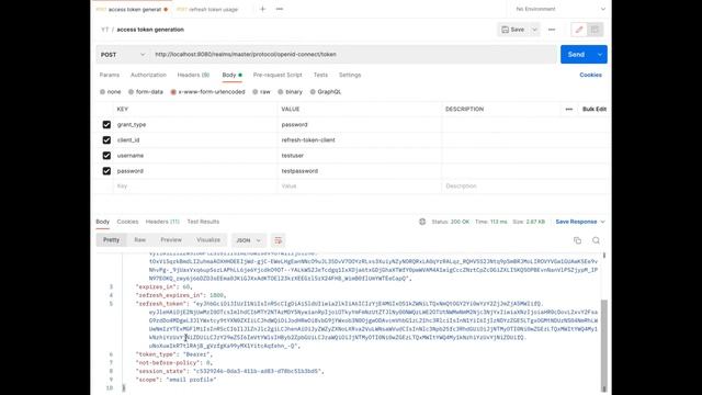 OpenId Connect Refresh Token Usage in Keycloak смотреть онлайн