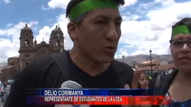 DELIO CORIMANYA REPRESENTANTE DE ESTUDIANTES DE LA UTEA смотреть онлайн