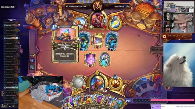 (Hearthstone) Elise Reno Priest! New Cards! смотреть онлайн