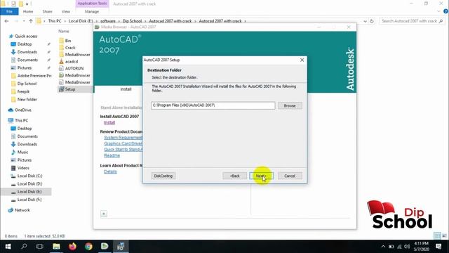 Auto Cad 2007 Install & Crack смотреть онлайн