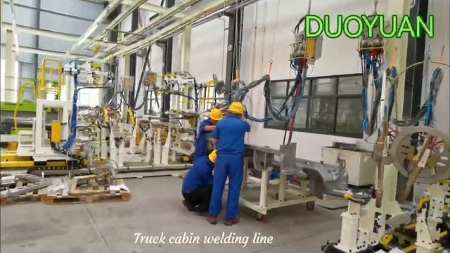 Hyundai Truck Cabin Welding Line--KZ project смотреть онлайн