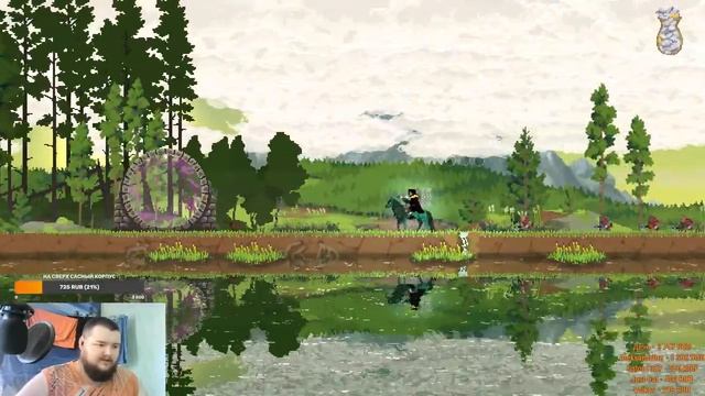 Стрим Kingdom Two Crowns ► Я пробалелся и Готов Дальше Плыть По Островам смотреть онлайн