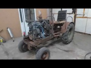 Минитракто своими руками. Система охлаждения.