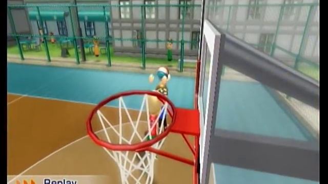 Interactive Wii Sports Resort Walkthrough - Basketball смотреть онлайн