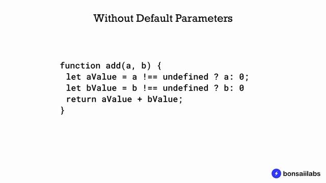 Default Function Parameters in JavaScript смотреть онлайн