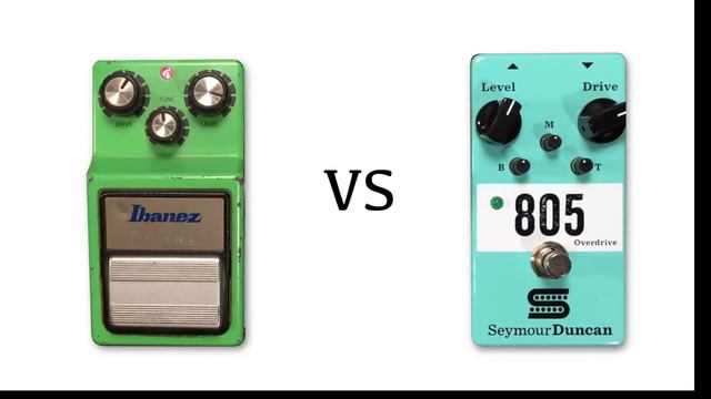 83 Ibanez TS9 vs Seymour Duncan 805 смотреть онлайн