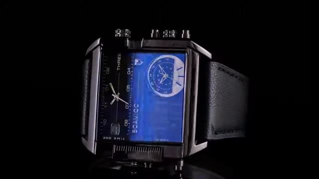 Мужские/военные/наручные часы BOAMIGO, черного цвета, кварцевые! смотреть онлайн