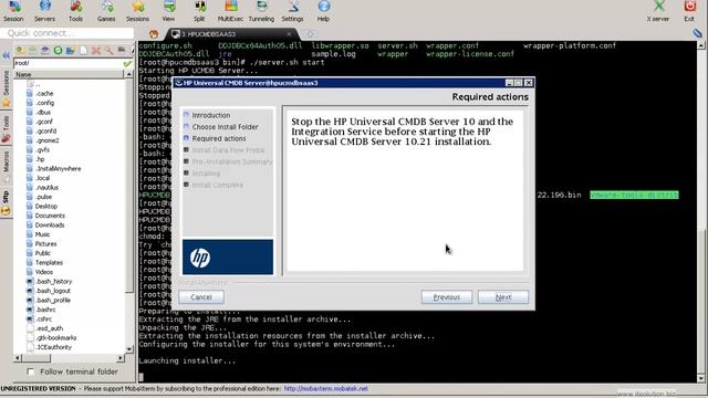 Install HP UCMDB 10.21 on Oralinux 6.5 смотреть онлайн