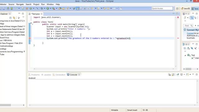 Java Beginner Tutorial 15 - Methods a deeper look смотреть онлайн