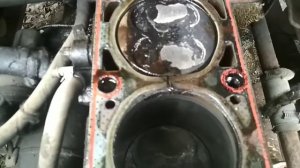 Как прогорает прокладка ГБЦ на ЗМЗ-406.