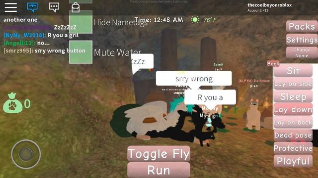 ROBLOX | wolf life simulator | #1 The Gender Guessing Game!! смотреть онлайн