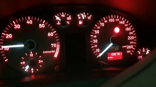 Audi S4 Avant 2.7 B5 cold start смотреть онлайн