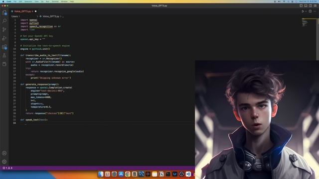 Create a ChatGPT Voice Assistant in 8 Minutes (Python Tutorial) смотреть онлайн