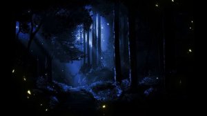 Глубокий сон.Ночной лес.