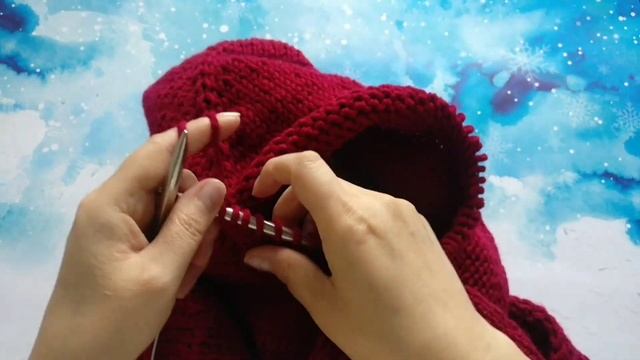 ?Мастер-класс 3️⃣-часть Кардиган спицами реглан сверху с цельновязаной планкой. КАРДИГАН БЕЗ ШВОВ. смотреть онлайн