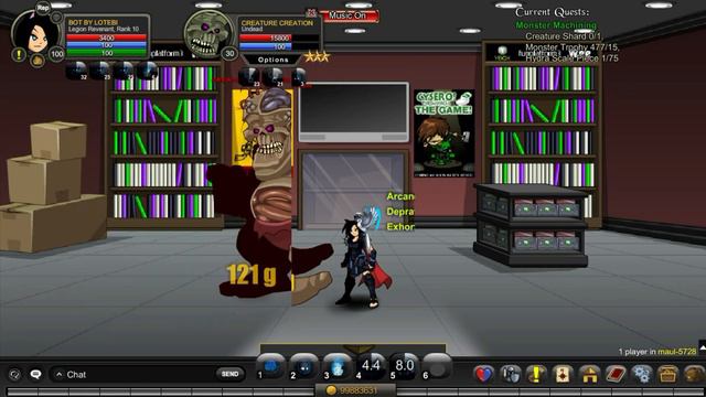 = AQW BOT =  /REPUTATION - BLACKSMITHING  FACTION [GRIMLITE REV 1.3]