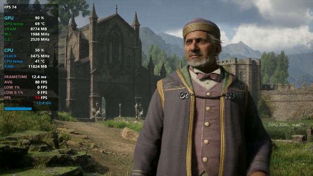 Hogwarts Legacy | RX 6700 xt 12gb & Ryzen 7 2700 | Ultra Settings 1080p | Gameplay смотреть онлайн