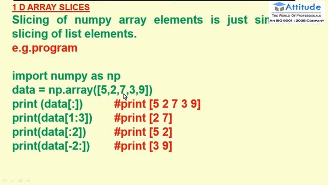 Numpy In Python смотреть онлайн