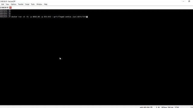 Create the container CentOS on Docker and install network tools смотреть онлайн