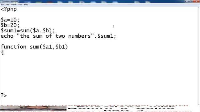 function with return a value in php hindi part 4||php function part in hindi part 4 смотреть онлайн