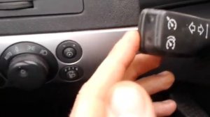 Видео: Как включать круиз-контроль в Opel Astra H?