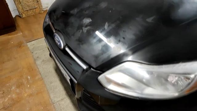 Ford Focus полировка удаление сколов нанесение воска.Смотрим разницу До и После. смотреть онлайн