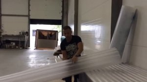 Монолитный поликарбонат. Новинка для навесов, козырьков. Толщина 0,8 мм.