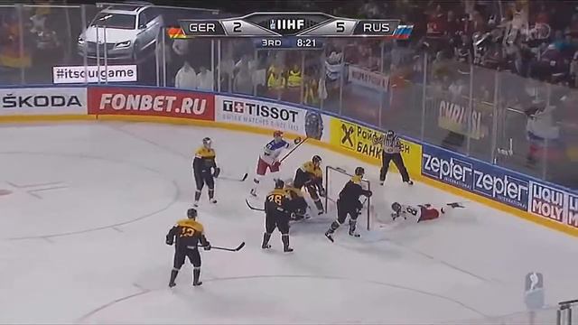 Хоккей Россия-Германия. 4:3 смотреть онлайн