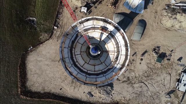 Time Lapse: Prairie Highlands Water Tower Build смотреть онлайн