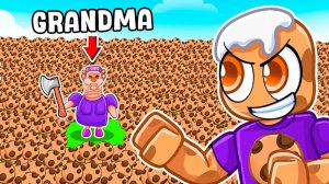 Украдено 3 461 792 файла cookie у злой бабушки Роблокс! перевод - CookieBlox