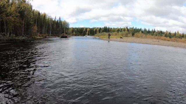 Рыбалка на горной реке Лозьва и Вижай