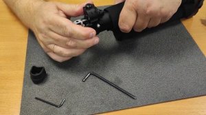 Леший 2, выравнивание приклада для установки манометра.