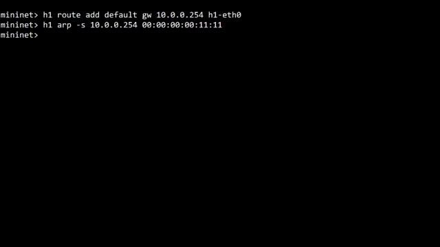 OpenFlow with multiple Flow Tables смотреть онлайн